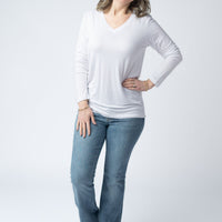 IN STOCK Larissa Long Sleeve - White