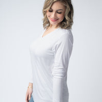 IN STOCK Larissa Long Sleeve - White