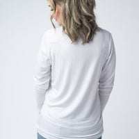 IN STOCK Larissa Long Sleeve - White