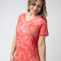 IN STOCK Sophie Top - Red Tie Dye FINAL SALE
