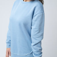 IN STOCK Vintage Wash Pullover - Dusty Blue