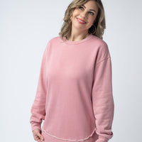 IN STOCK Vintage Wash Pullover - Dusty Pink