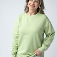 IN STOCK Vintage Wash Pullover - Spring Leaf