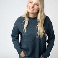 IN STOCK Gianna Pullover Sweater - Teal