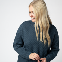 IN STOCK Gianna Pullover Sweater - Teal