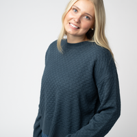 IN STOCK Gianna Pullover Sweater - Teal