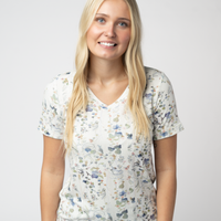 IN STOCK Sophie Top - Olive Meadow
