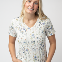 IN STOCK Sophie Top - Olive Meadow