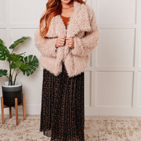 Disco Queen Faux Fur Coat