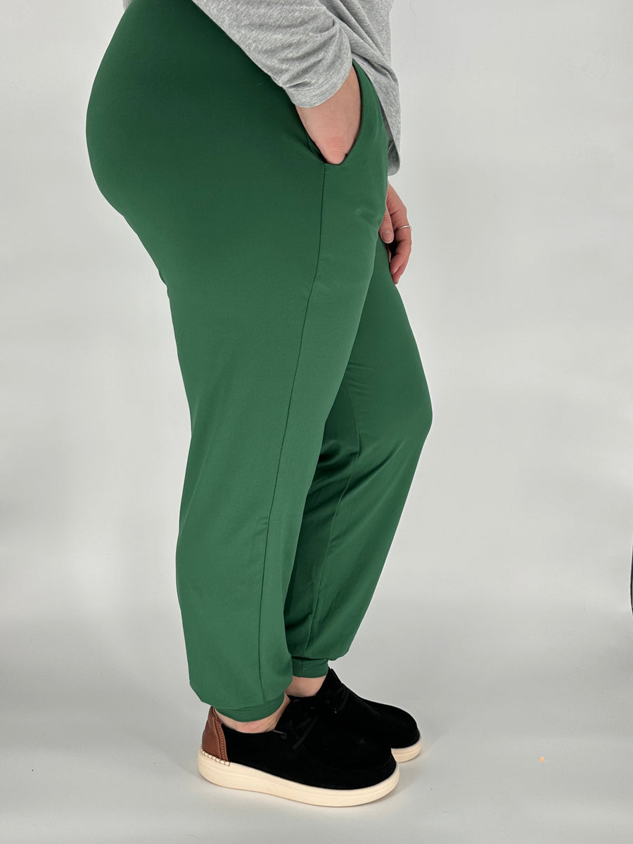 Pine Green Joggers w/ Pockets