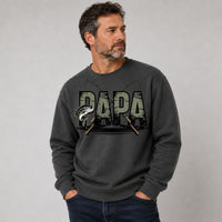 Papa Fishing Sweatshirt