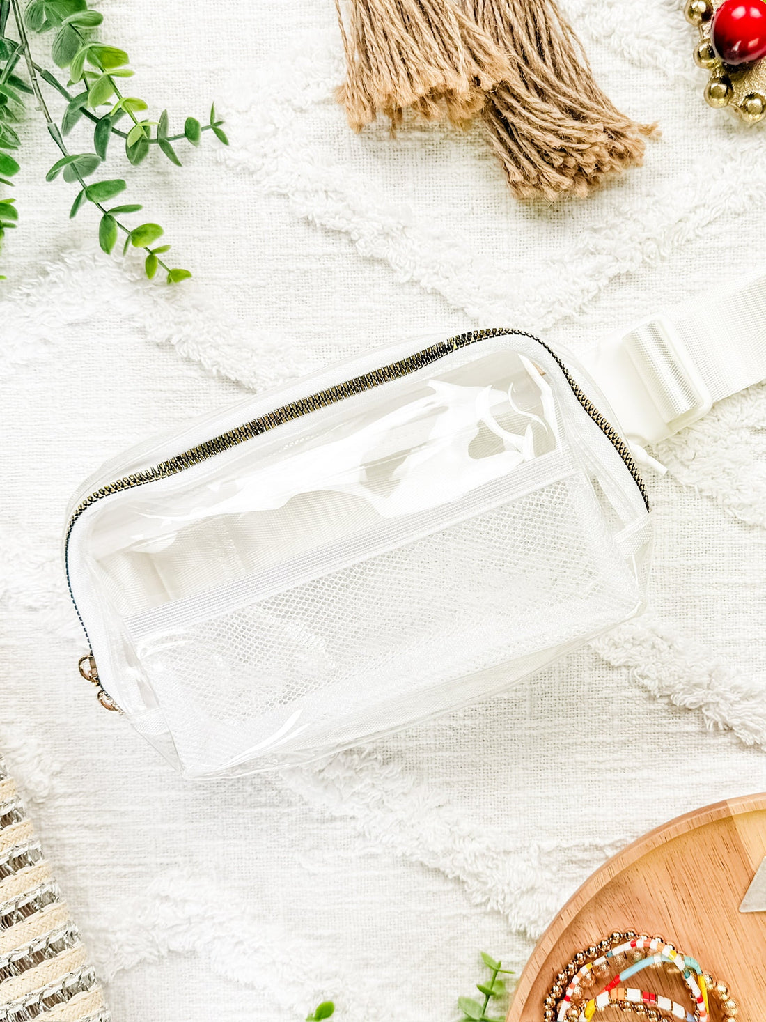 Clear Bag - White | Women&