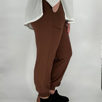 True Brown Joggers w/ Pockets