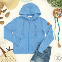 IN STOCK Fullzip Hoodie - Blue