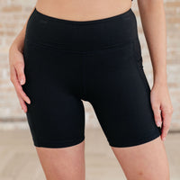 Getting Active Biker Shorts in Black