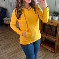IN STOCK Hailey Hoodie - Mustard