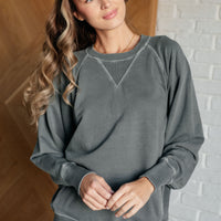 Hands Down Favorite Sweatshirt in Ash Jade