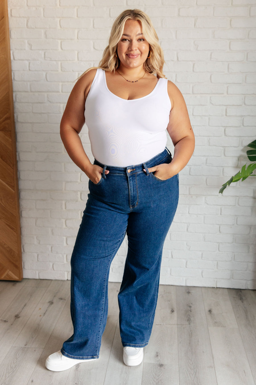 Hazel High Rise Vintage Wide Leg Jeans