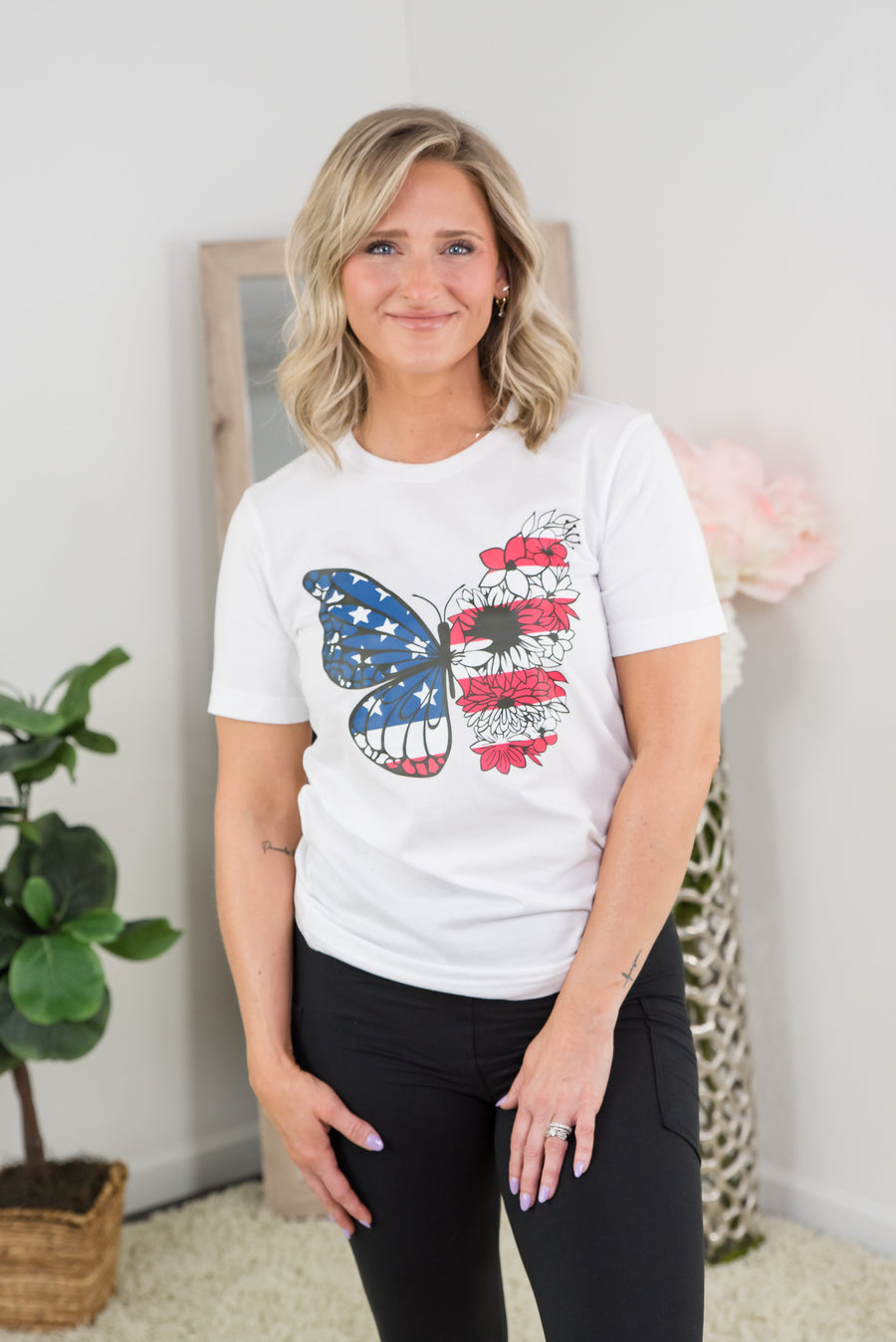 American Butterfly Tee