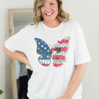 American Butterfly Tee