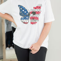 American Butterfly Tee