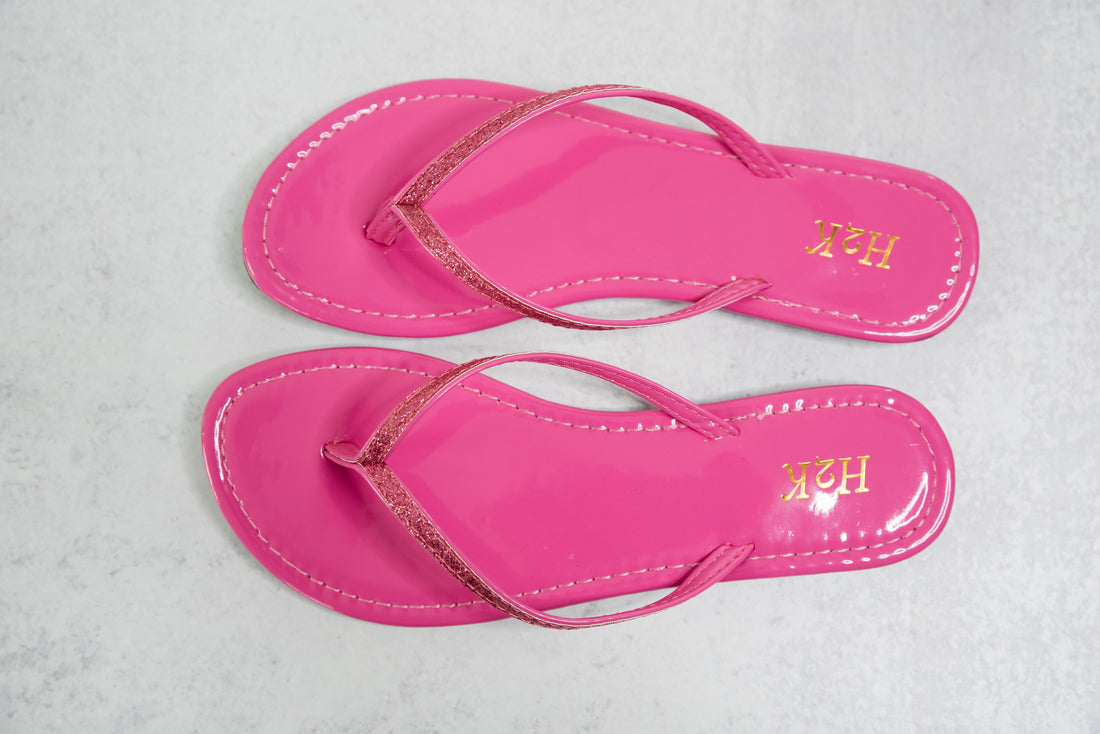 Sassy Sandals in Pink