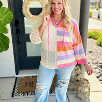 PREORDER: Dahlia Hooded Sweater in Two Colors