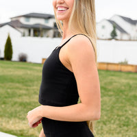 Hot Yoga Tank in Black