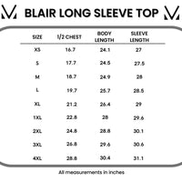 IN STOCK Blair Long Sleeve Top - Teal