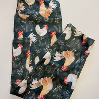 Crazy Chickens Capri w/ Pockets *RTS