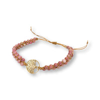 Tree of Life Bracelet in Pink