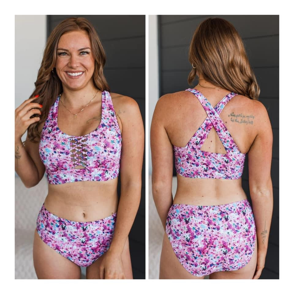 Tropical breeze braided top