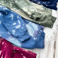 Bleached sweatshirts