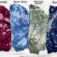 Bleached sweatshirts