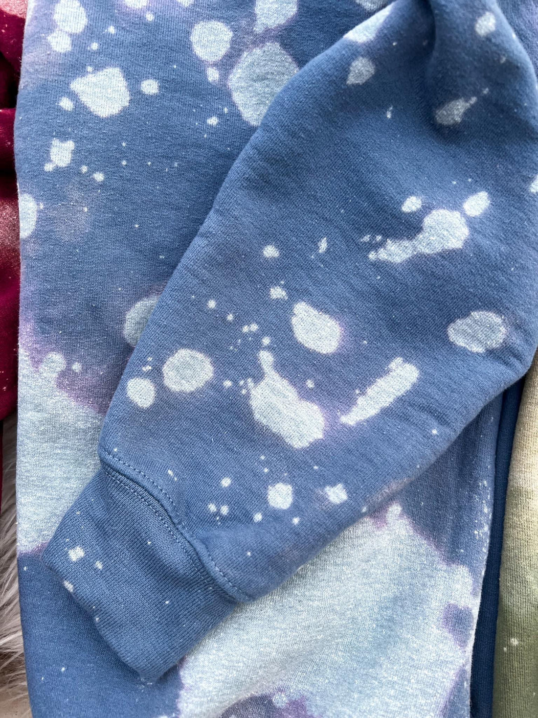 Bleached sweatshirts