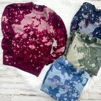 Bleached sweatshirts