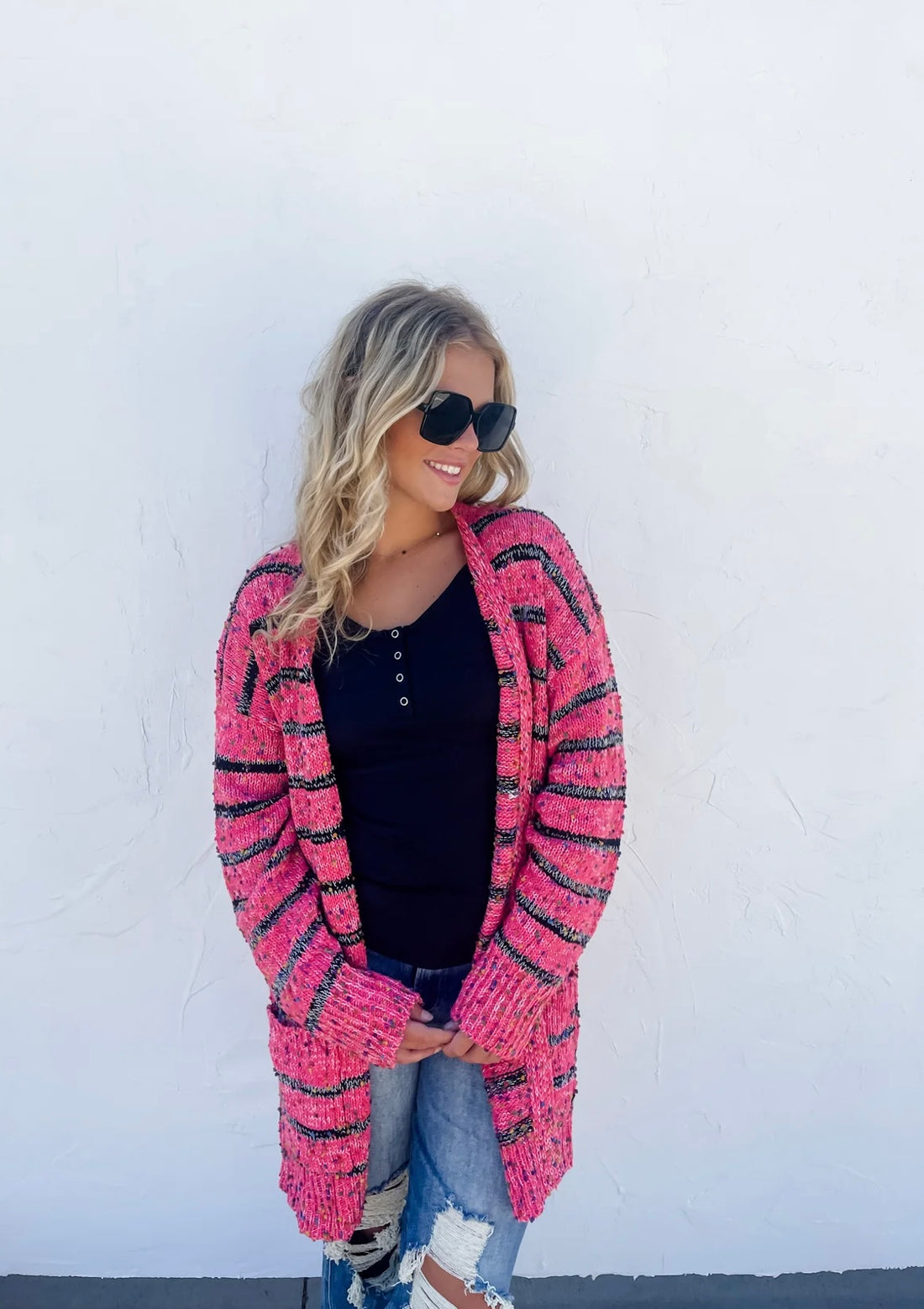 Striped Miley Cardigan