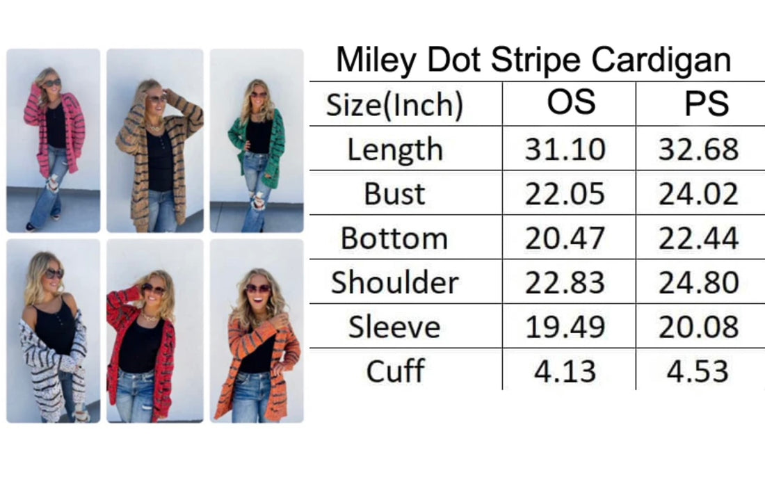 Striped Miley Cardigan