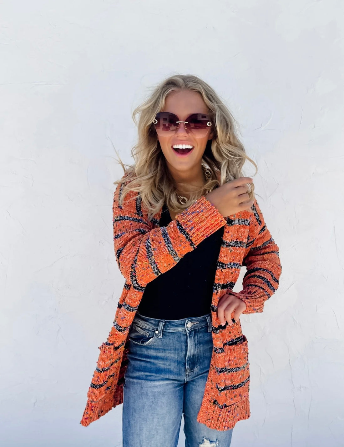 Striped Miley Cardigan