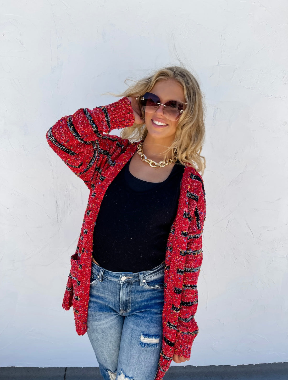 Striped Miley Cardigan