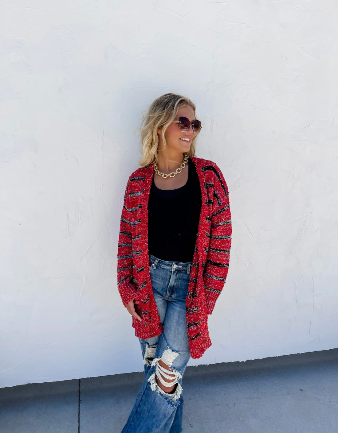 Striped Miley Cardigan