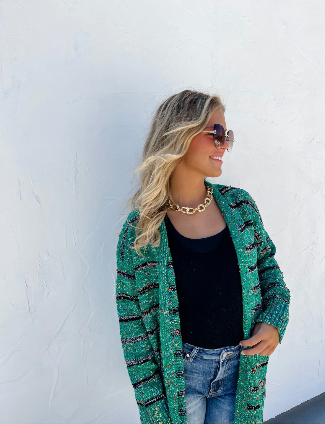 Striped Miley Cardigan