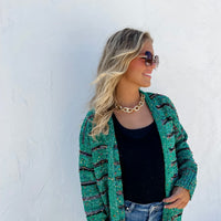 Striped Miley Cardigan