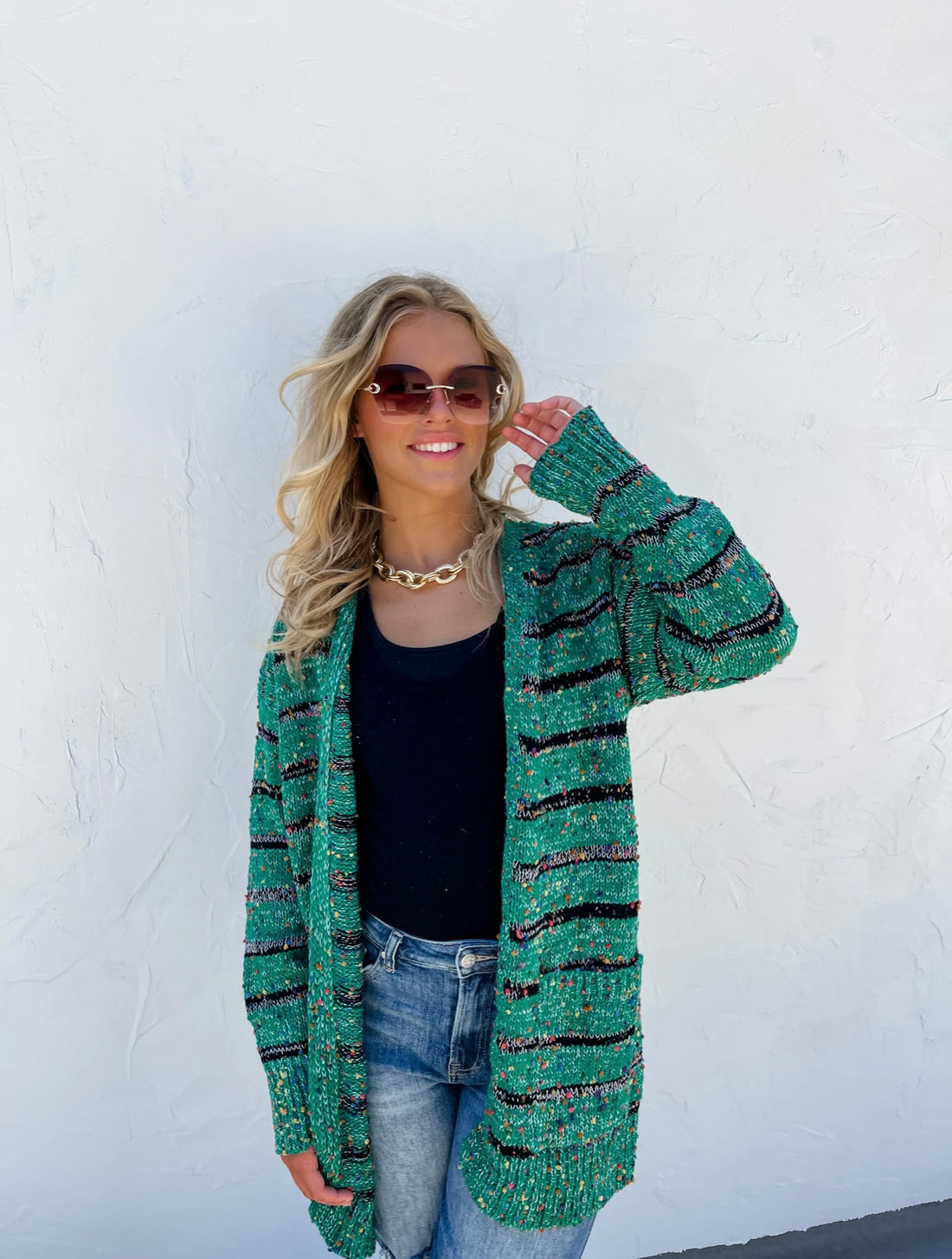 Striped Miley Cardigan