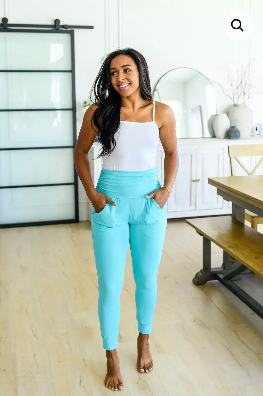 Haley Pleated waist jogger