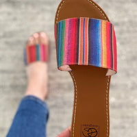 Ritzy Sandals in Serape