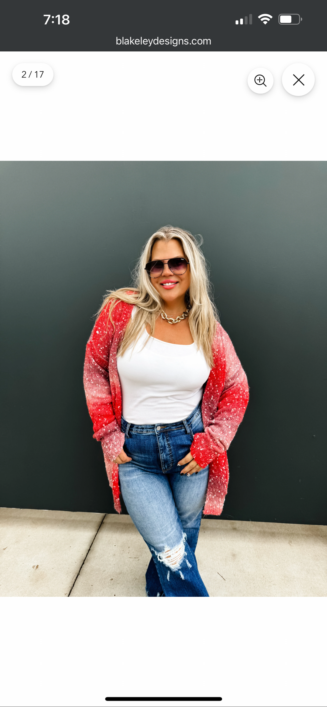 Starstruck Ombre Cardigan