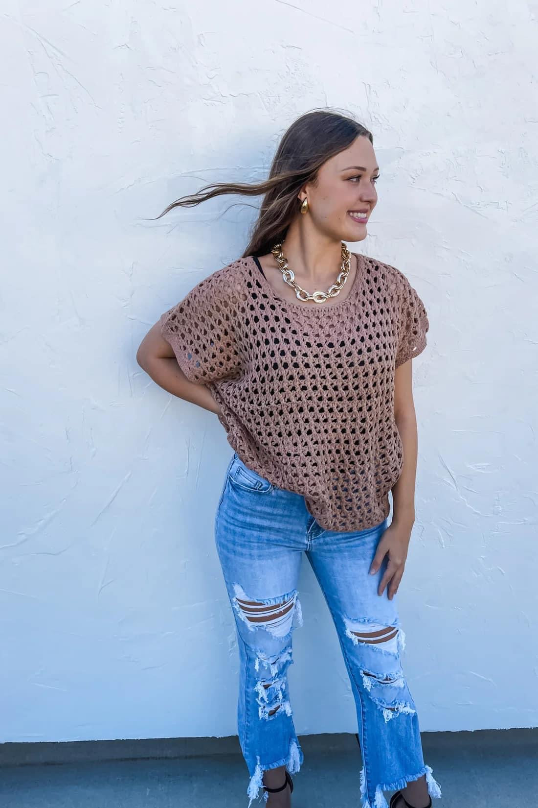 Flirty Girl Knit Sweater