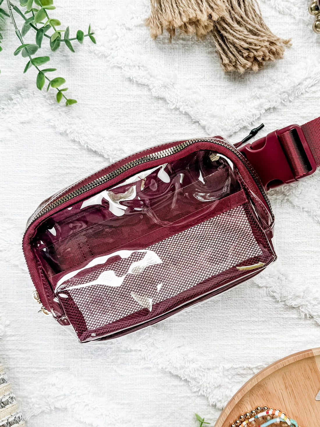 Clear Bag - Wine | Women&