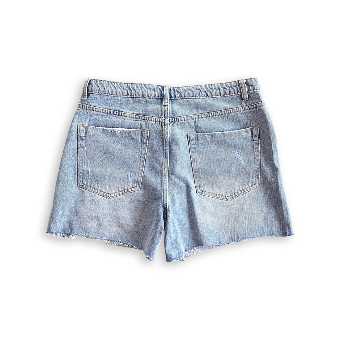 Not a Worry Denim Shorts